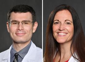 Highland Hospital is honoring Dmitriy Migdalovich, M.D., as Physician of the Year, and Courtney Shor